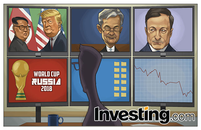 Nuestro cómic: La reunión Trump/Kim, la Fed, el BCE y el Mundial, ¡menuda semana!