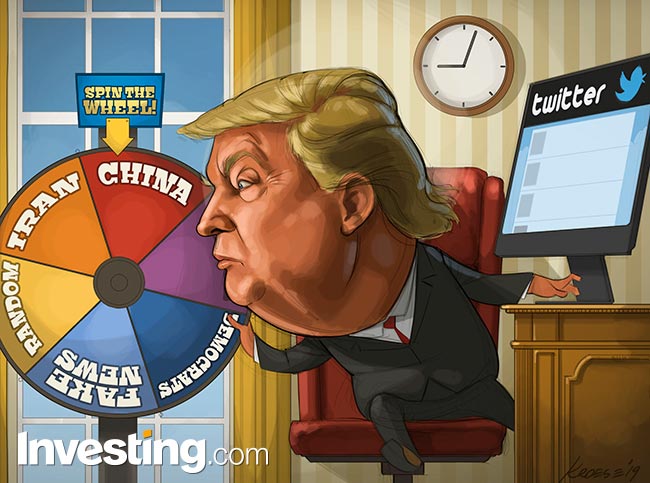 Comic: Donald Trump’s Latest Twitter Tantrum Triggers More Market Volatility  