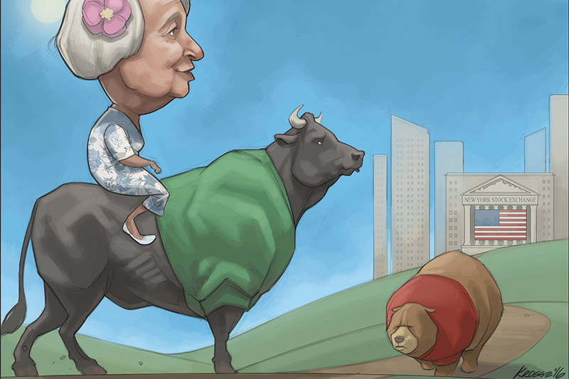 Nuestro cómic: Los toros vuelven para tomar el control en Wall Street