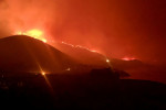 California wildfire triggers evacuations, closes highway
