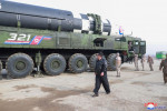 北朝鮮が短距離弾道ミサイル8発、すでに落下のもよう 米韓演習の翌日
