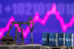 Oil prices ease 1% as dollar firms and central banks hike interest rates
