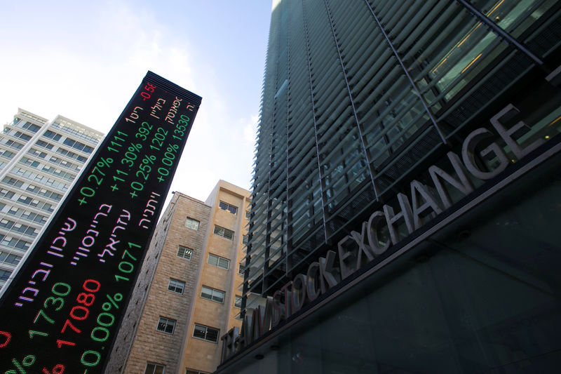 &copy; Reuters מדדי המניות בישראל ירדו בנעילת המסחר; מדד ת"א-35 השיל 0.68%