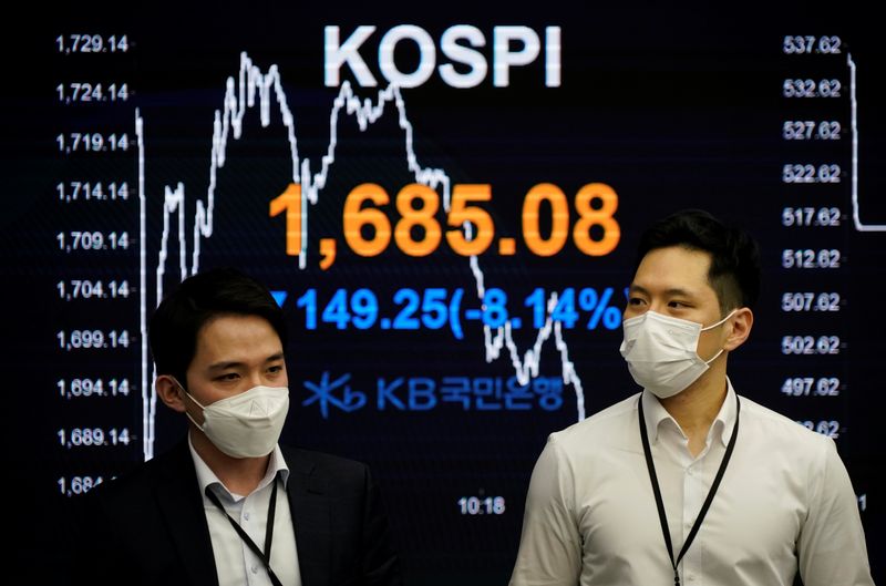 Asian Stocks Extend Losses as Rate Risks, Recession Fears Persist