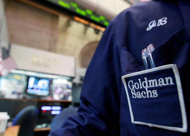 Goldman Sachs winst en omzet lager dan voorspeld
