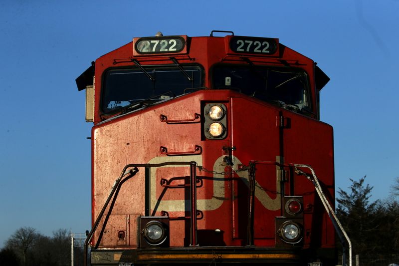 &copy; Reuters Canadian National Railway: EPS verfehlt Schätzungen  um 0,02 C$ - Umsatz schlechter als erwartet