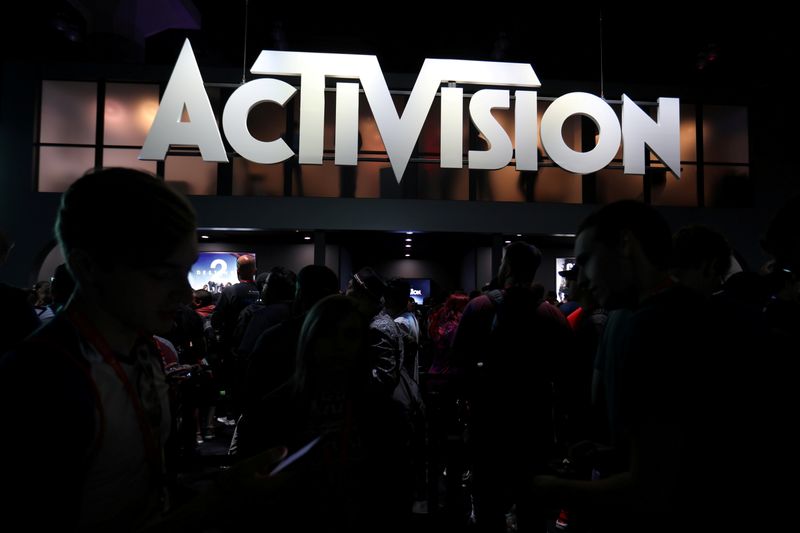 Midday movers: Activision Blizzard, AT&T, Yelp and more
