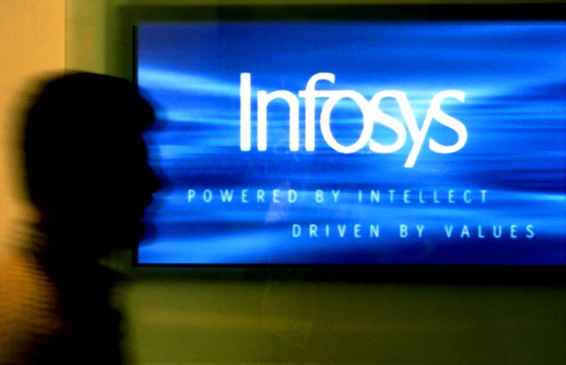 Infosys Jumps After Raising Forecast for Annual Revenue