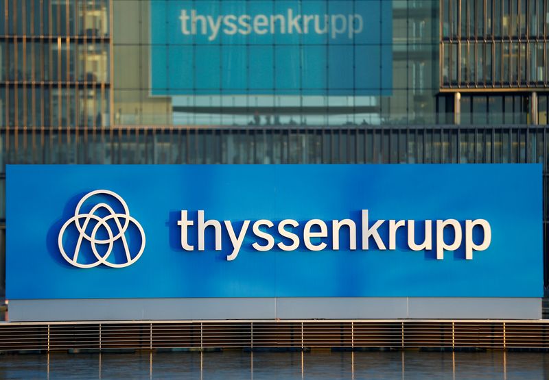 Azioni Thyssenkrupp in salita dopo utili del Q3 positivi