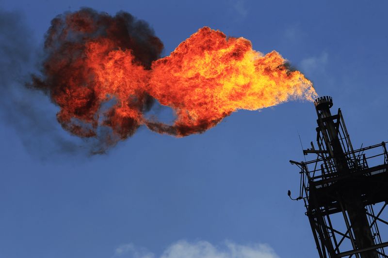 Los futuros del gas natural subieron durante la sesión de EE.UU