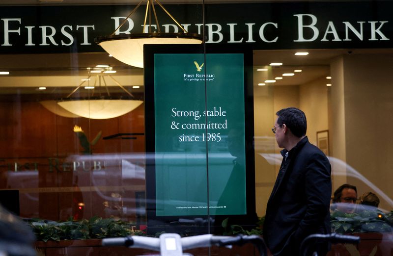First Republic Bank shares volatile amid report of possible government backstop