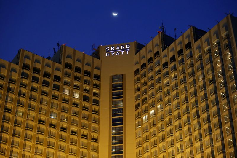 &copy; Reuters 香港酒店業主聯會：預計黃金週旺區酒店入住率達到九成