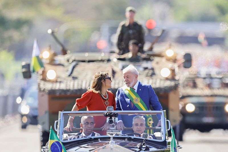 &copy; Reuters Ao vivo: Lula e autoridades participam do desfile do Dia da Independência