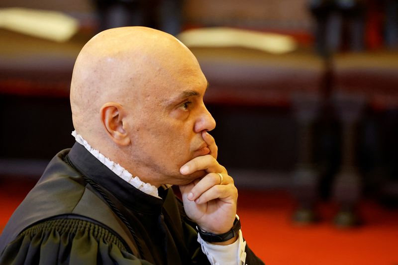 &copy; Reuters Moraes afirma que só haverá anistia por 8 de janeiro se o Supremo der aval