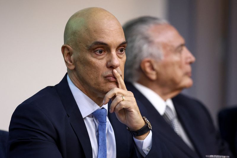 &copy; Reuters Moraes mandou fazer relatórios e endurecer ações contra o X em 2023