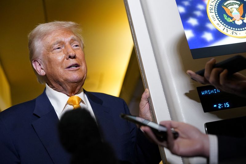 &copy; Reuters Trump destaca avanços em negociações tarifárias e mira novos acordos comerciais