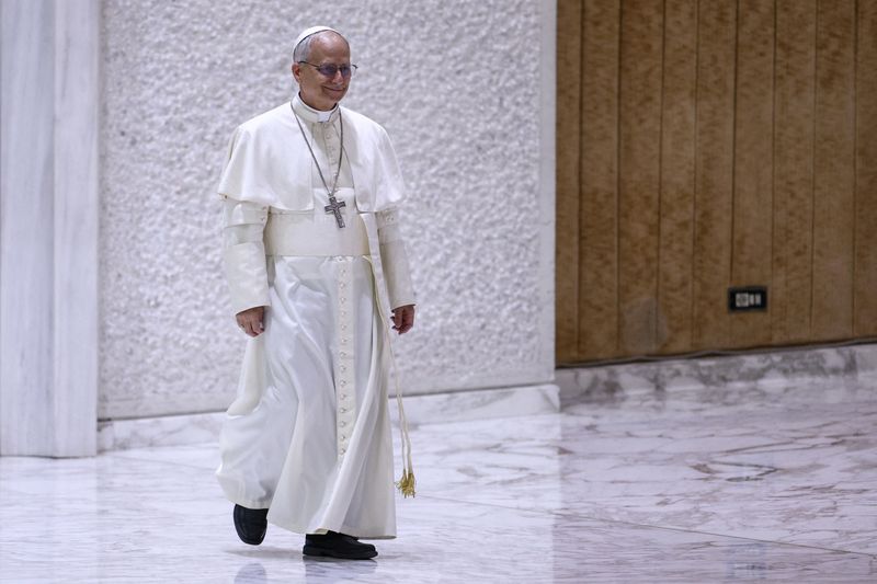 &copy; Reuters Nunes encontra o Papa Leão XIV no Vaticano e pede bênção para São Paulo