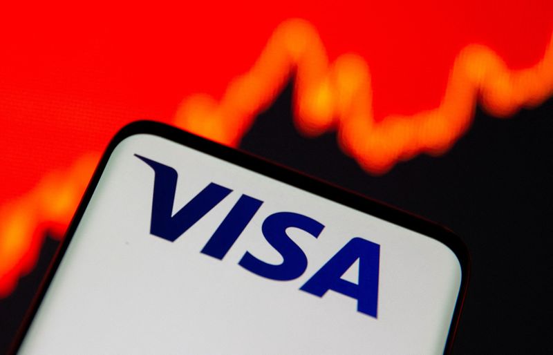 &copy; Reuters Na briga por ultrarricos, Visa lança cartão que oferece até encontro com artistas em shows