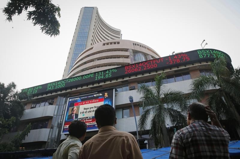 India shares lower at close of trade; Nifty 50 down 1.65%
