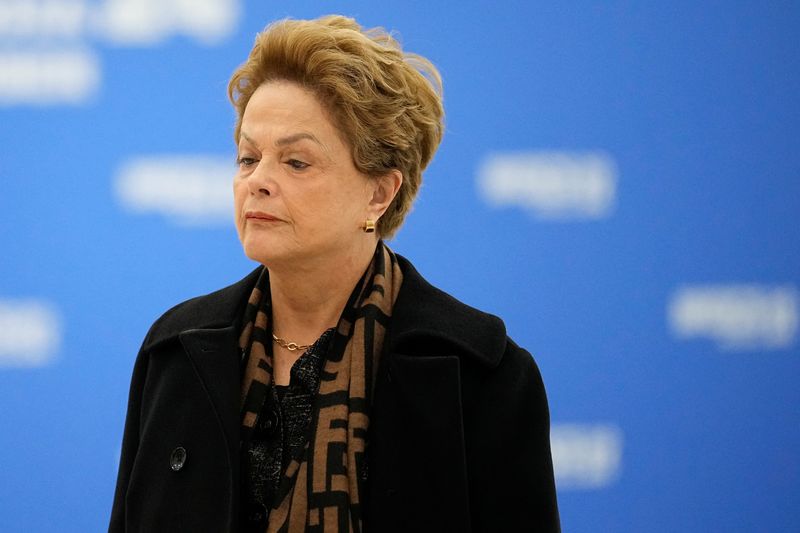 &copy; Reuters Dilma Rousseff participa do Fórum de Desenvolvimento da China 2025