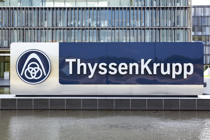 ThyssenKrupp pierde 751 millones en sus nueve primeros meses