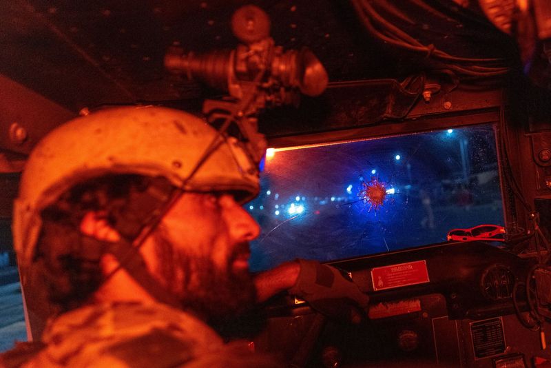 &copy; Reuters. A member of the Afghan Special Forces drives a humvee during a combat mission against Taliban, in Kandahar province, Afghanistan, July 11, 2021. Picture taken July 11, 2021. REUTERS/Danish Siddiqui