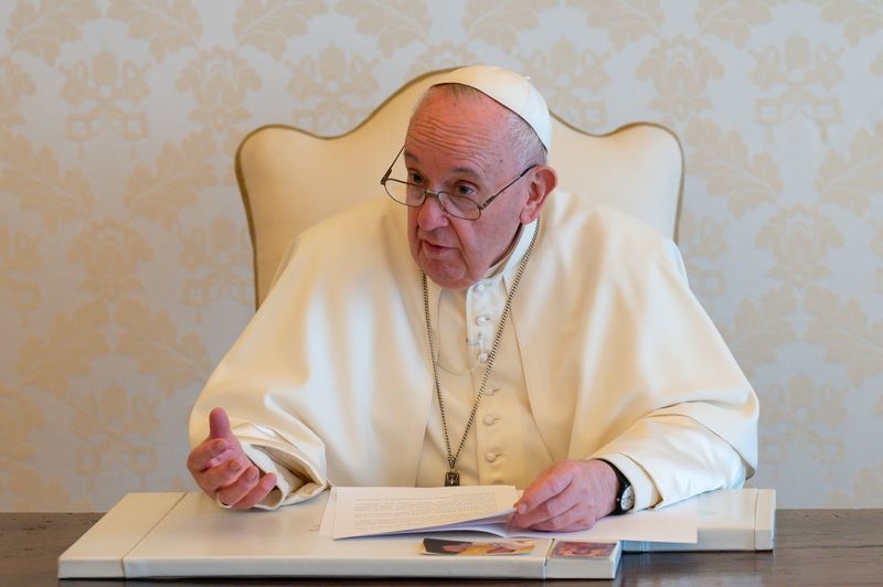 &copy; Reuters. البابا فرنسيس في صورة من أرشيف رويترز  