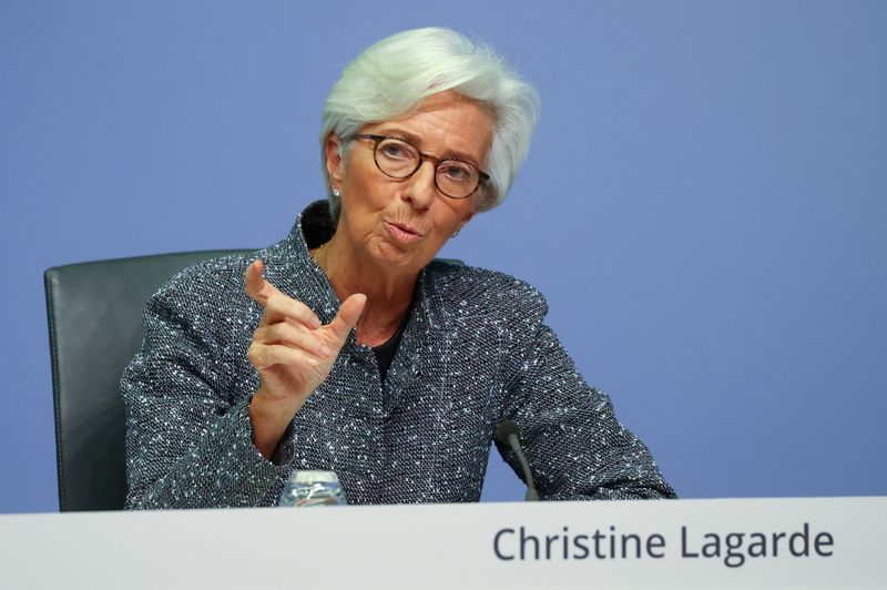 &copy; Reuters. Presidente do BCE, Christine Lagarde
12/03/2020. 
REUTERS/Kai Pfaffenbach//File Photo