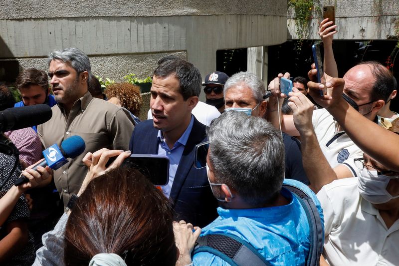 &copy; Reuters. Juan Guaidó concede entrevista em Caracas
 12/7/2021    REUTERS/Leonardo Fernandez Viloria