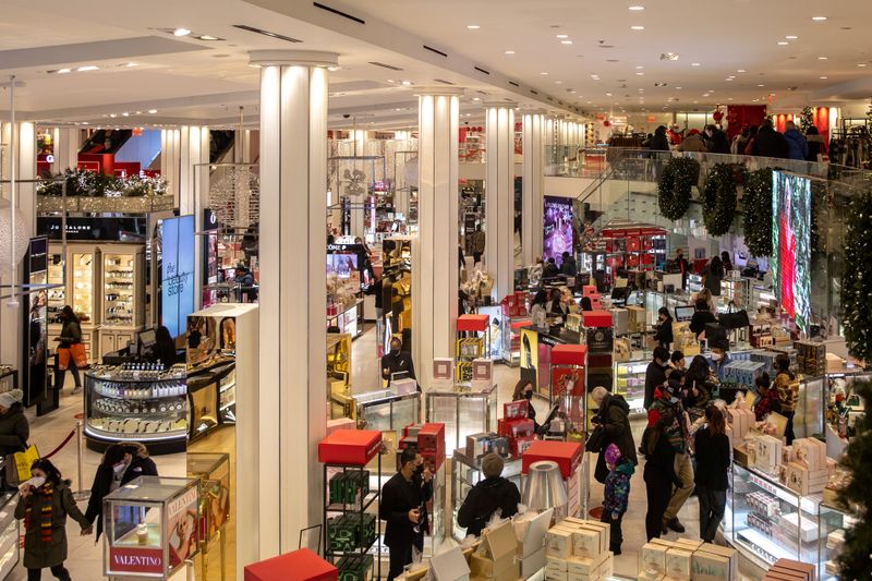 &copy; Reuters. Loja da Macy´s em Nova York
23/12/2020. 
 REUTERS/Jeenah Moon/File Photo