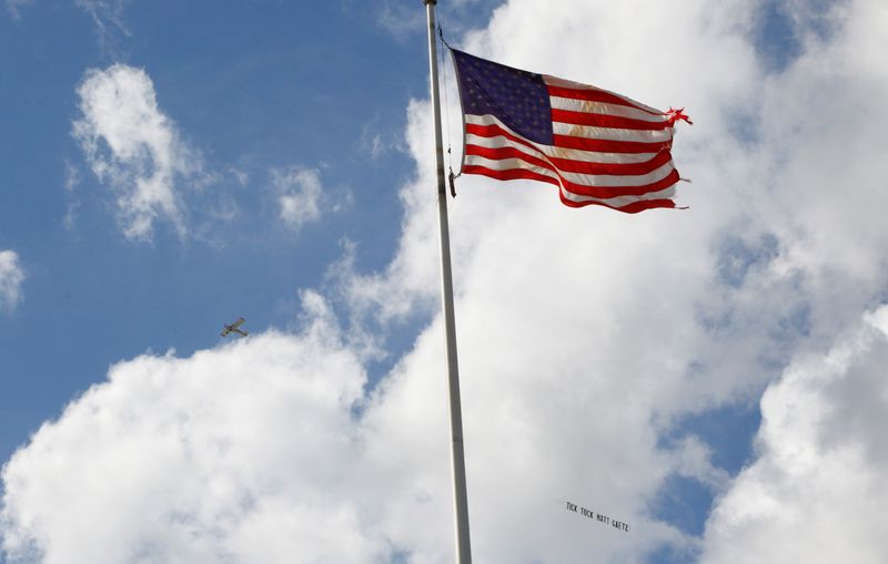 &copy; Reuters. Bandiera degli Stati Uniti a Orlando, Florida, 17 maggio 2021.  REUTERS/Joe Skipper