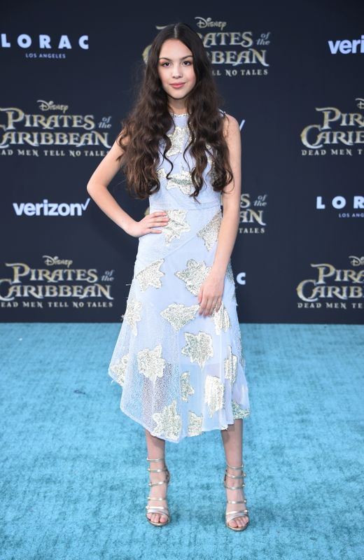&copy; Reuters. FILE PHOTO: The Premiere of Disney’s “Pirates of the Caribbean: Dead Men Tell No Tales”  – Los Angeles, California, U.S., 18/05/2017 -  Actress Olivia Rodrigo. REUTERS/Phil Mccarten/File Photo
