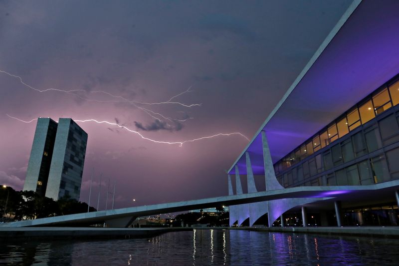 &copy; Reuters. Congresso e Palácio do Planalto em Brasília
 26/1/2021  REUTERS/Ueslei Marcelino