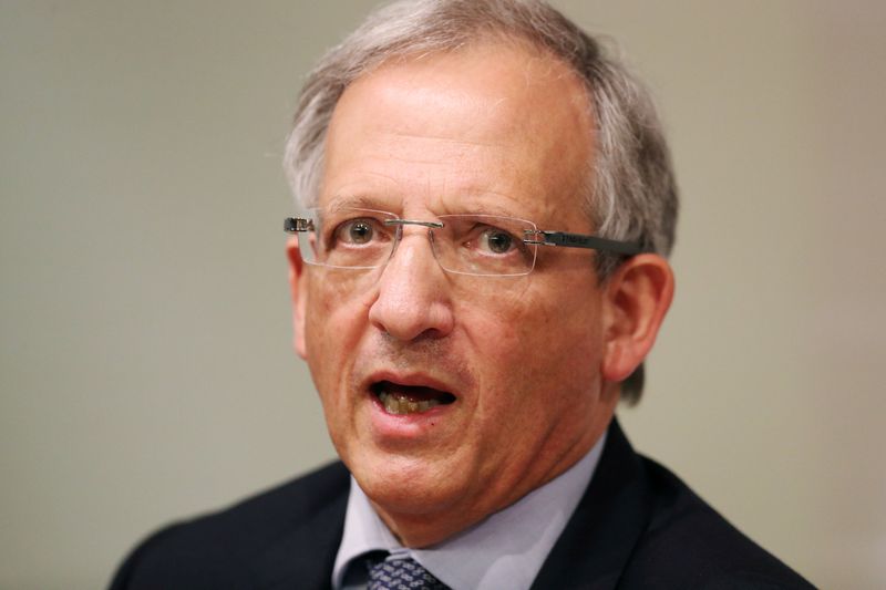 &copy; Reuters. FILE PHOTO: Britain's Deputy Governor of the Bank of England Jon Cunliffe speaks during the Bank of England's financial stability report at the Bank of England in the City of London, Britain June 27, 2017.  REUTERS/ Jonathan Brady/Pool