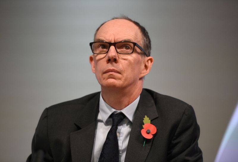 &copy; Reuters. FILE PHOTO: Bank of England Deputy Governor for Markets and Banking, Dave Ramsden attends a Bank of England news conference, in the City of London, Britain November 1, 2018.   Kirsty O'Connor/Pool via REUTERS