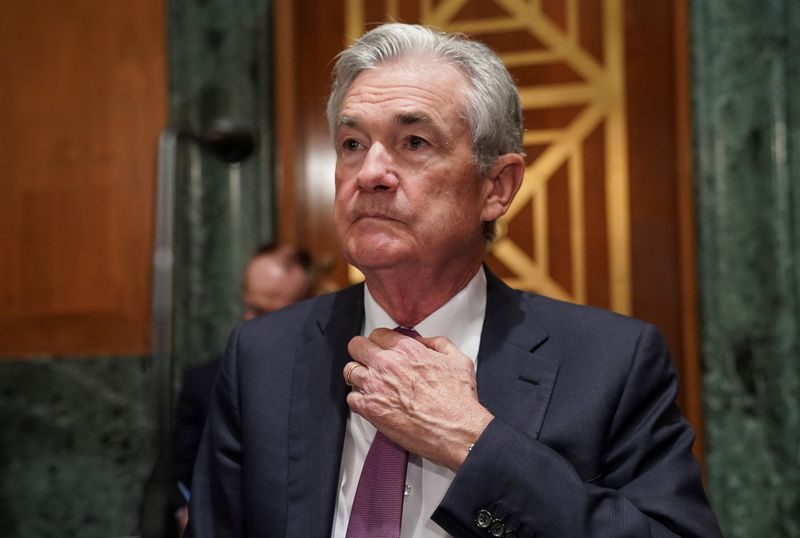 &copy; Reuters. Jerome Powell, chair do Fed, em audiência no Senado dos EUA
15/07/2021
REUTERS/Kevin Lamarque