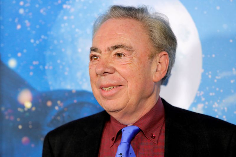 &copy; Reuters. FILE PHOTO: Composer Andrew Lloyd Webber arrives for the world premiere of the movie "Cats" in Manhattan, New York, U.S., December 16, 2019. REUTERS/Andrew Kelly