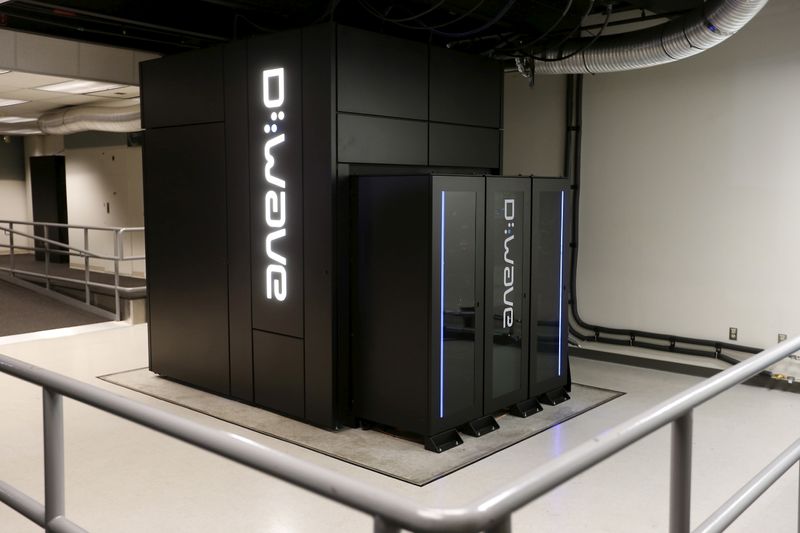 &copy; Reuters. FILE PHOTO: A D-Wave 2X quantum computer is pictured during a media tour of the Quantum Artificial Intelligence Laboratory (QuAIL) at NASA Ames Research Center in Mountain View, California, December 8, 2015. REUTERS/Stephen Lam/File Photo