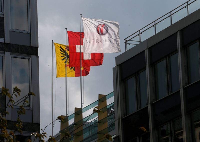 &copy; Reuters. FILE PHOTO: A flag with the logo of Mercuria commodity trading house is pictured in Geneva, Switzerland, October 11, 2016.  REUTERS/Denis Balibouse/File Photo