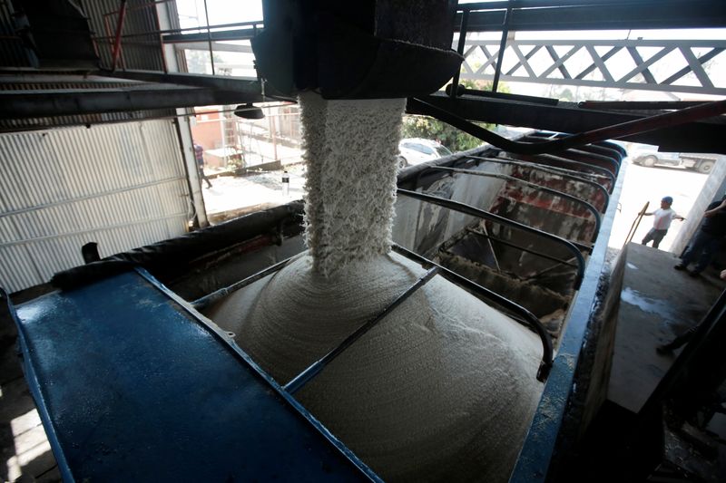 &copy; Reuters. Produção de açúcar em Grecia, Costa Rica 
25/01/2019
REUTERS/Juan Carlos Ulate