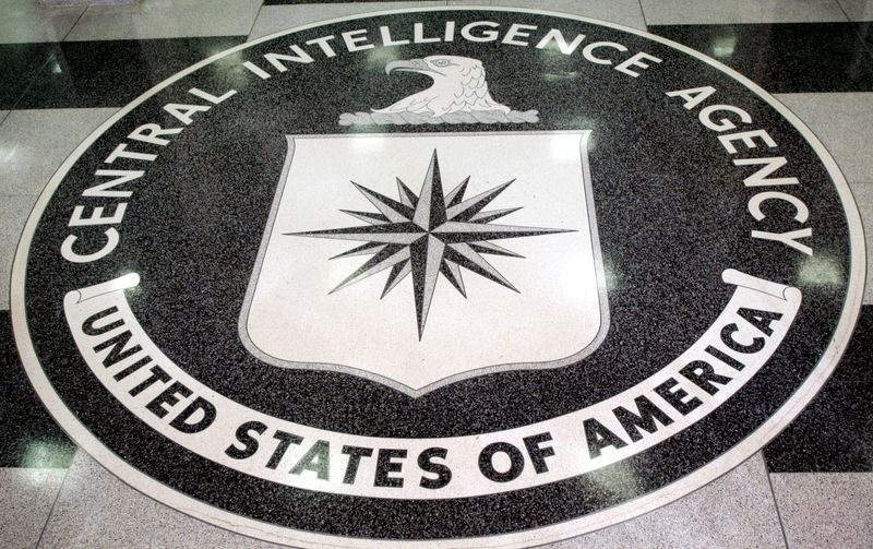&copy; Reuters. FILE PHOTO: The logo of the U.S. Central Intelligence Agency is shown in the lobby of the CIA headquarters in Langley, Virginia, March 3, 2005. 
