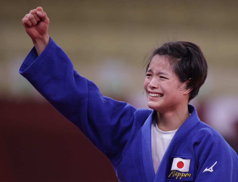 &copy; Reuters. Judoca japonesa Uta Abe
25/07/2021
REUTERS/Hannah Mckay