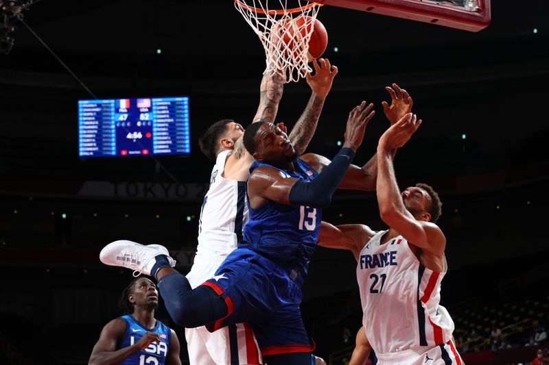 Olympics-Basketball-U.S. men fall to France in first Olympics loss since 2004