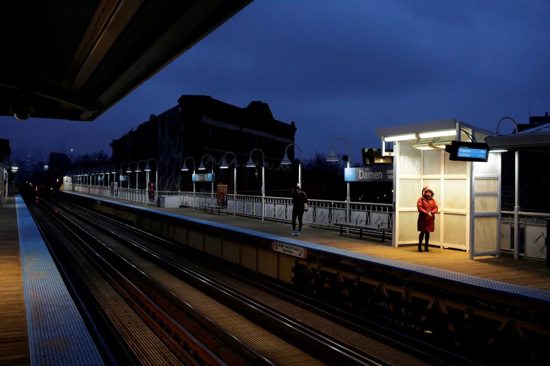 &copy; Reuters. Estação de trem em Chicago
16/03/2020
REUTERS/Joshua Lott