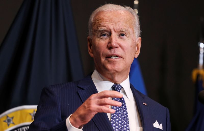 &copy; Reuters. Presidente dos EUA Joe Biden 
 27/7/2021   REUTERS/Evelyn Hockstein