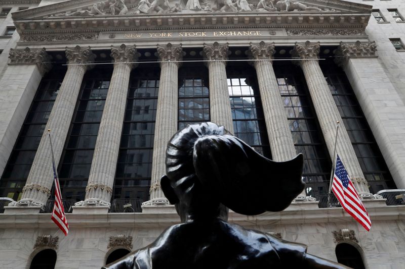 &copy; Reuters. Imagen de archivo de la Bolsa de Valores de Nueva York (NYSE) en el distrito financiero de Nueva York, Estados Unidos. 13 de enero, 2021. REUTERS/Shannon Stapleton/Archivo