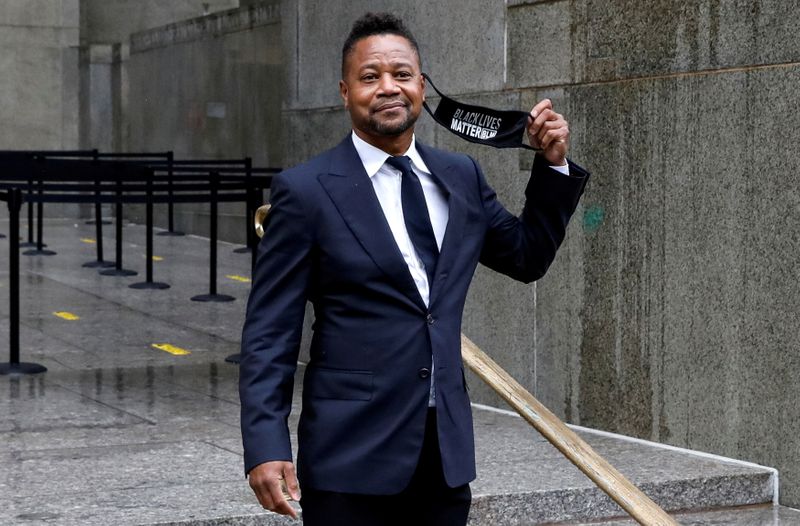 &copy; Reuters. Ator Cuba Gooding Jr. em Nova York
 13/8/2020   REUTERS/Brendan McDermid