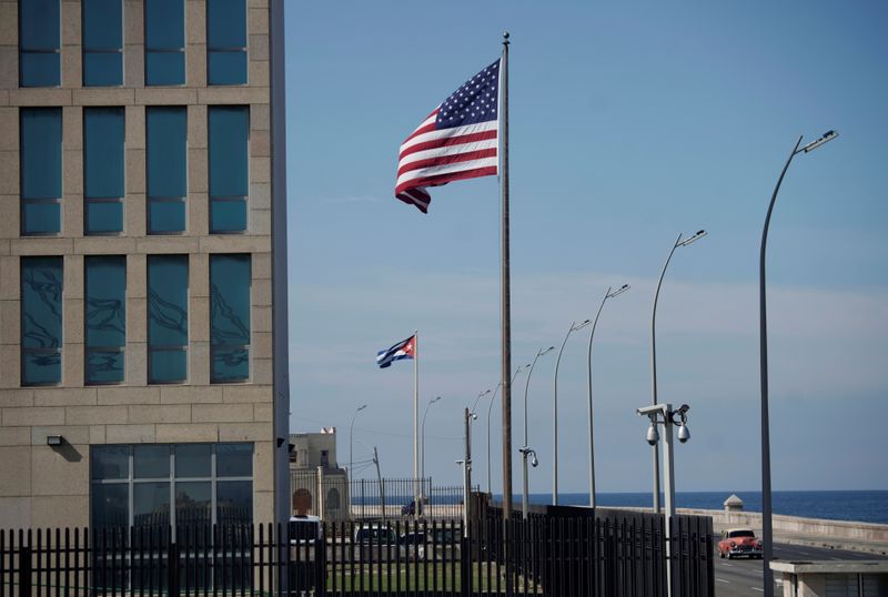 &copy; Reuters. Embaixada dos Estados Unidos em Havana
15/12/2020
 REUTERS/Alexandre Meneghini