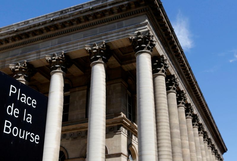 &copy; Reuters. La Borsa di Parigi / REUTERS / Régis Duvignau 
