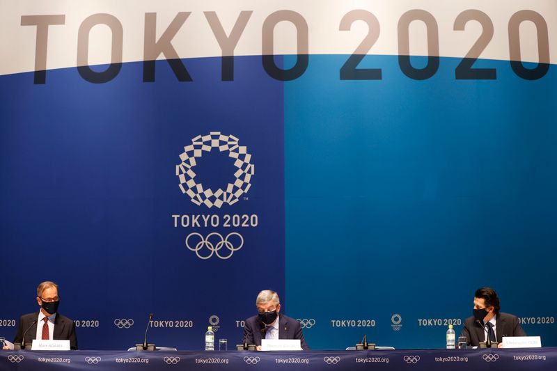&copy; Reuters. FOTO DE ARCHIVO: Juegos Olímpicos de Tokio 2020 - Conferencia de prensa del Comité Olímpico Internacional (COI) - Centro Internacional de Radiodifusión Tokio, Japón - 17 de julio de 2021 El presidente del Comité Olímpico Internacional (COI), Thomas